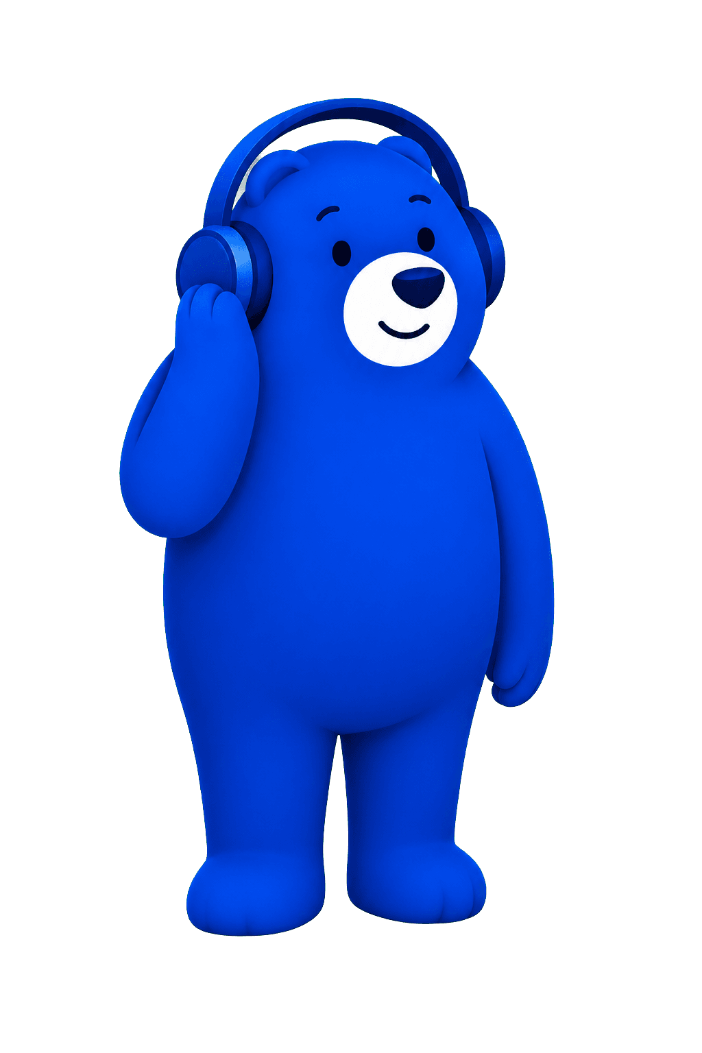 Mascote Blue Bear
